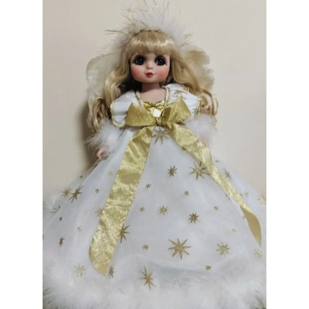MIB Marie Osmond 2004 Angel Adora Belle Doll Christmas Tree Topper #1465/2000COA